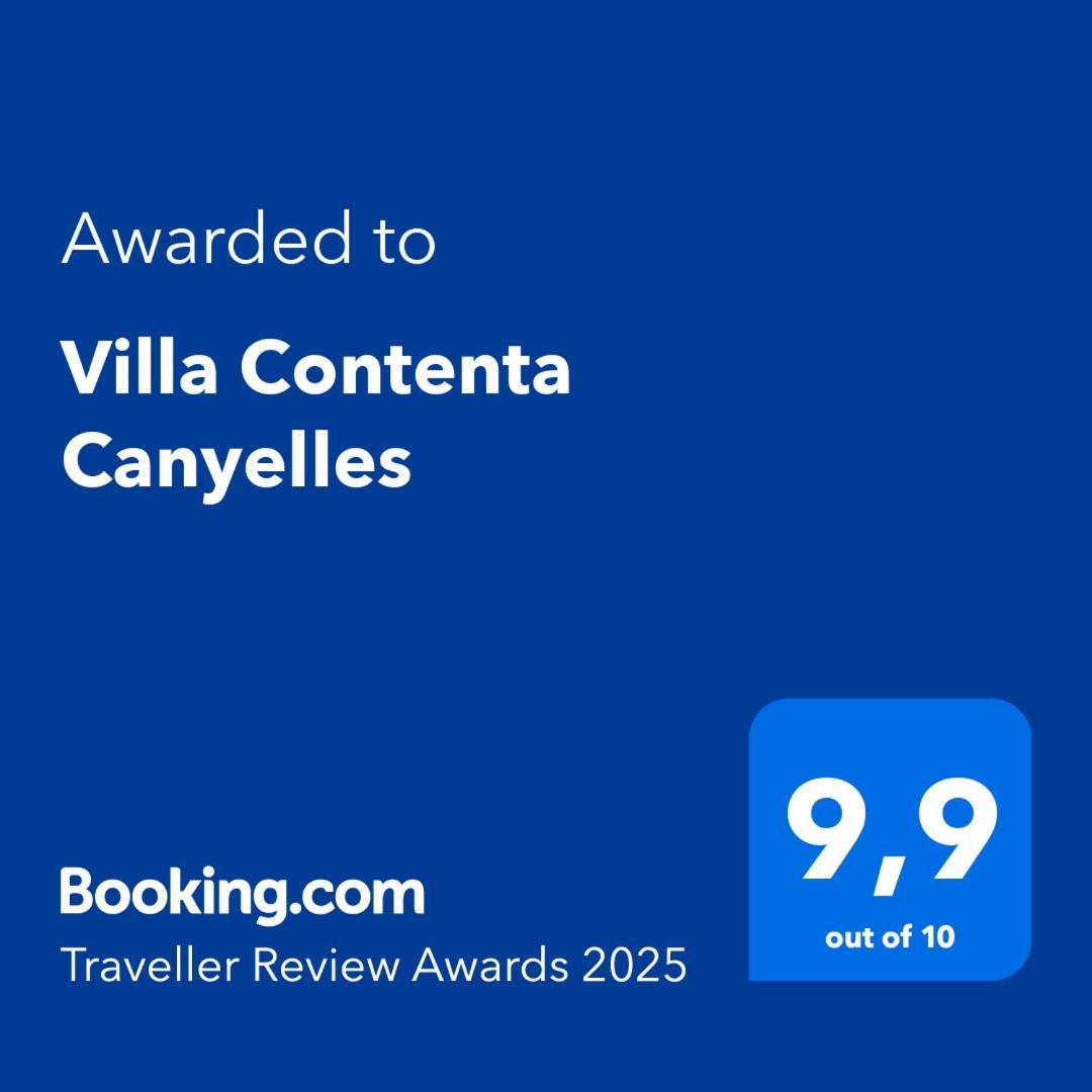 Villa Contenta Canyelles 卡涅利亚斯 外观 照片
